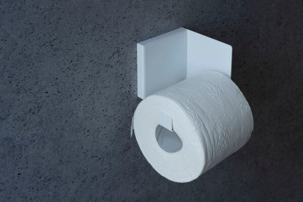 White Toilet Paper Holder - TU4 - Image 4