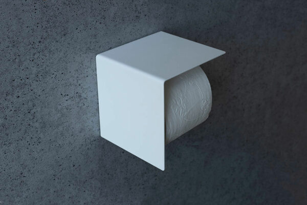White Toilet Paper Holder - TOi