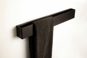 Brown bathroom towel rack - TU - 60cm - IMOdesign