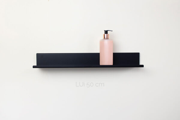 Black Bathroom Shelf - LUi - Image 4