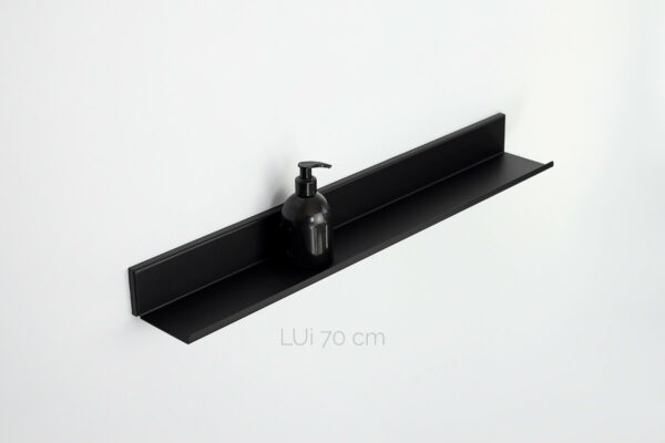 Black Bathroom Shelf - LUi - Image 5