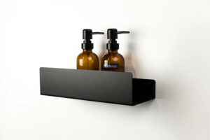 Black Shower Shelf 30 cm LATO IMOdesign