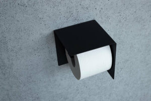 Toilet Paper Holder with Shelf
