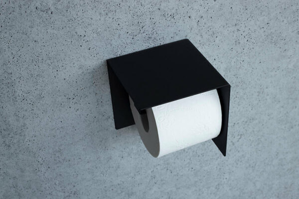 Toilet Paper Holder with Shelf