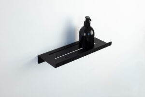 Black Bathroom Shower Shelf - ZETka