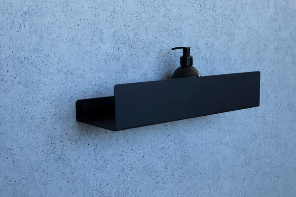 Black Shower Shelf - LATO