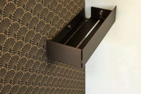 Brown Corner Shower Shelf - SEN - Image 3