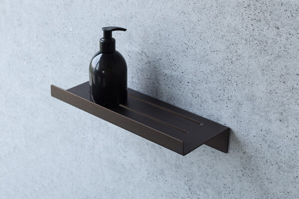 Brown Bathroom Shower Shelf-ZETka