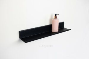 Black LUi Bathroom Shelf
