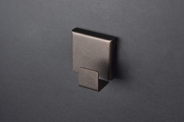 Brown wall hook with 1 hook – IMOdesign