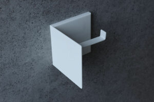 White Toilet Paper Holder