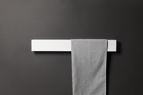 White Towel Rail-TU10 - Image 2