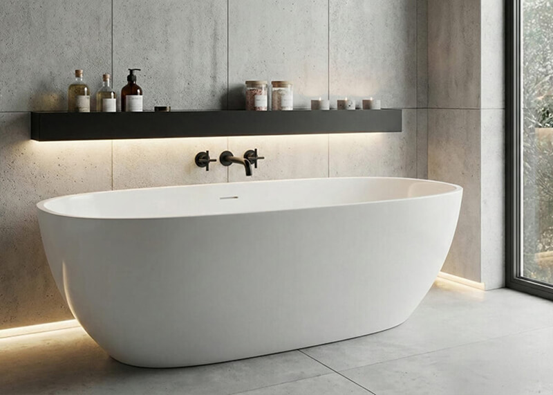 Corner Shower Shelf SEN-20 cm